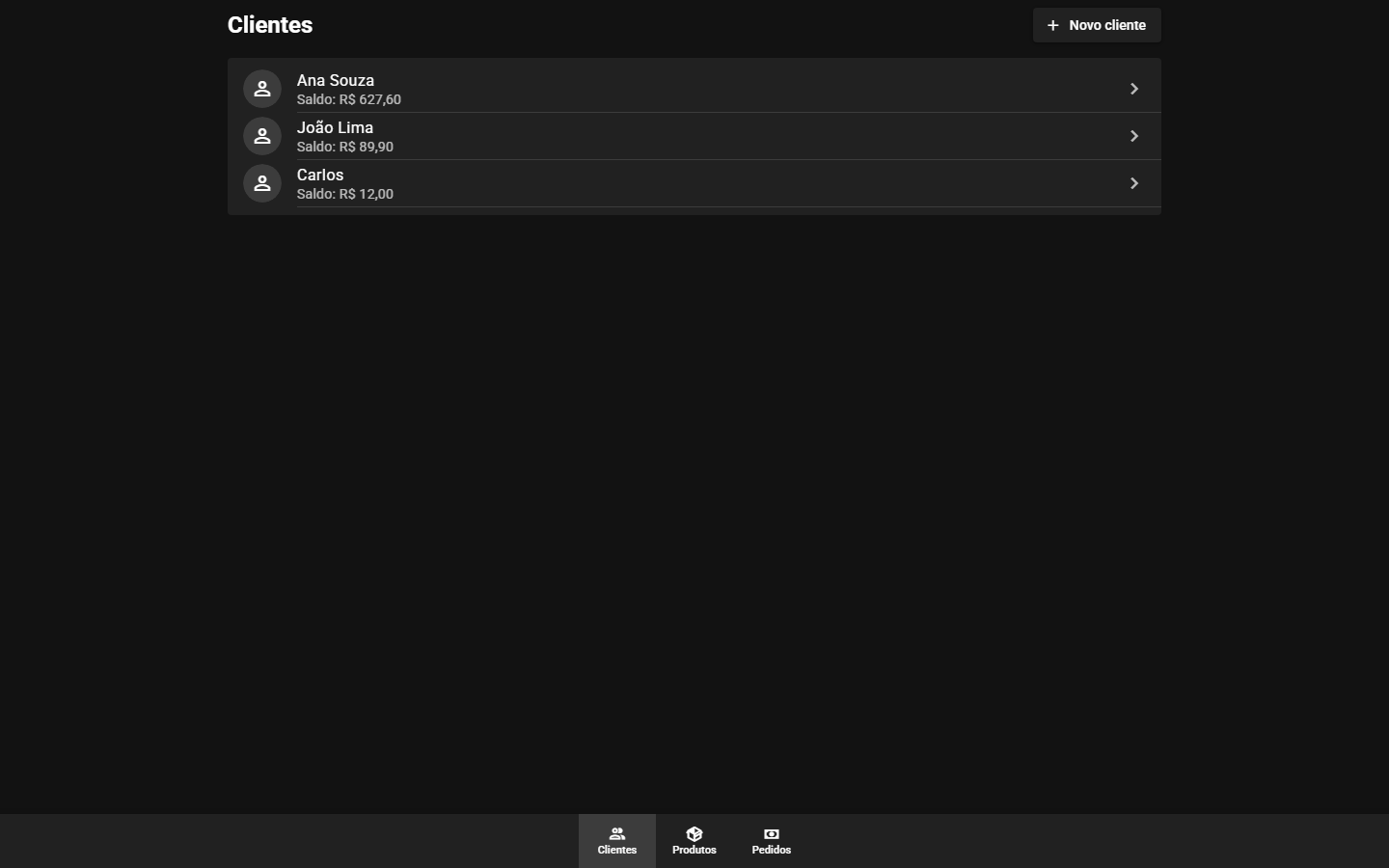 Salesbook screenshot